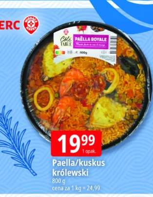 Paella królewska Côté Table +1 wariant