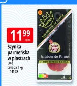 Szynka parmeńska w plastrach Saint Azay