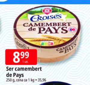 Ser camembert de Pays Croisés
