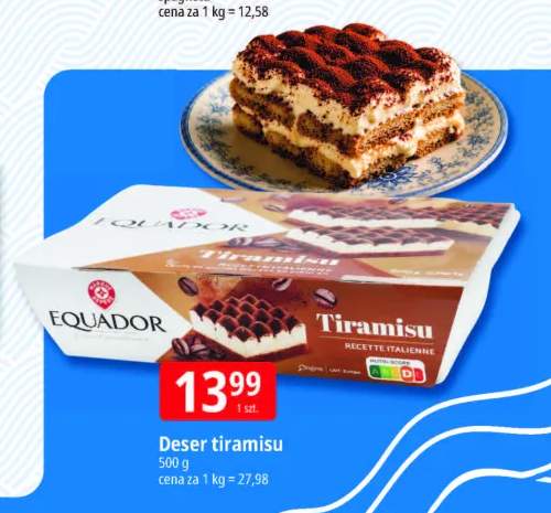 Deser tiramisu Equador