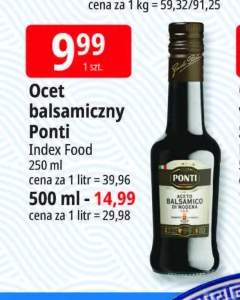 Ocet balsamiczny Ponti 250 ml
