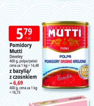 Pomidory drobno krojone Polpa Mutti +3 warianty