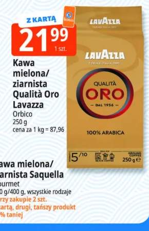 Kawa mielona Lavazza Qualità Oro