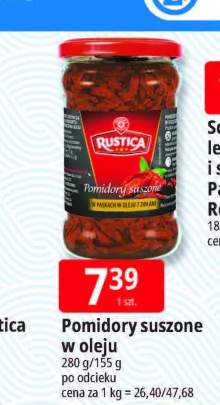 Pomidory suszone w oleju Rustica
