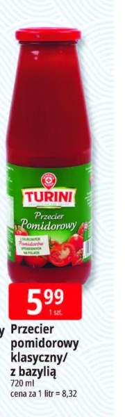 Przecier pomidorowy klasyczny Turini +1 wariant