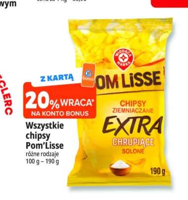 Chipsy Pom'Lisse +1 wariant