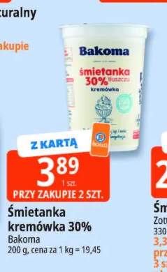 Śmietanka kremówka 30% Bakoma