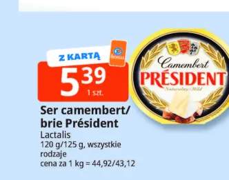 Ser camembert Président +1 wariant