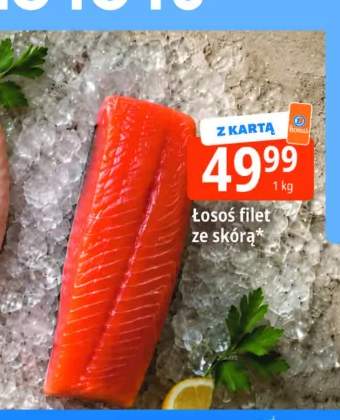 Łosoś filet ze skórą