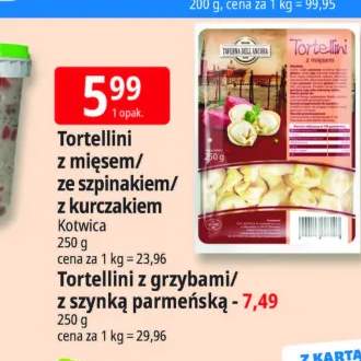 Tortellini z mięsem Kotwica +4 warianty