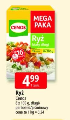 Ryż biały długi Cenos +2 warianty