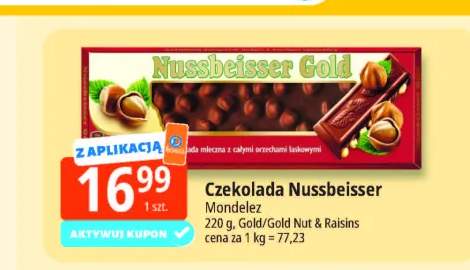 Czekolada Nussbeisser Gold +1 wariant
