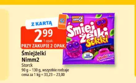 Żelki Śmiejżelki Nimm2 Sokki
