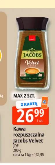 Kawa rozpuszczalna Jacobs Velvet