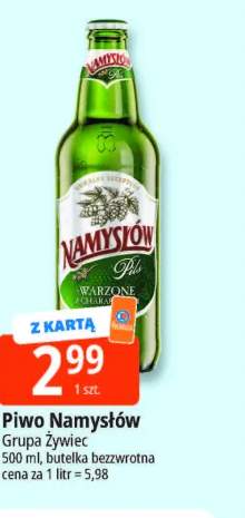 Piwo Namysłów Pils