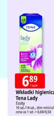 Wkładki higieniczne Tena Lady
