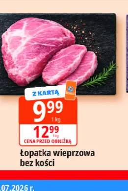 Łopatka wieprzowa bez kości