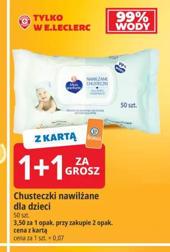 Chusteczki nawilżane dla dzieci Mots d'enfants