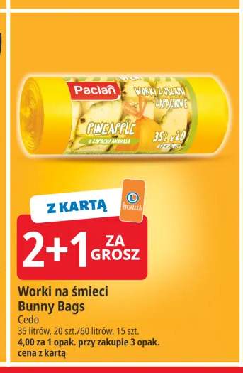 Worki na śmieci Bunny Bags Paclan 35 l
