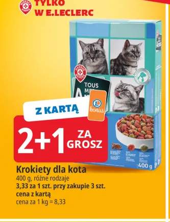 Krokiety dla kota Tous Mes Amis