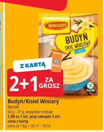 Budyń Winiary +1 wariant