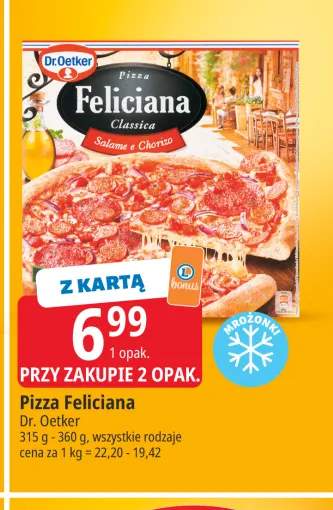 Pizza Feliciana Salame e Chorizo Dr. Oetker