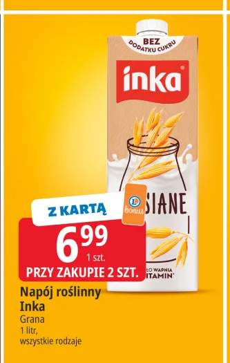 Napój roślinny Inka Owsiane