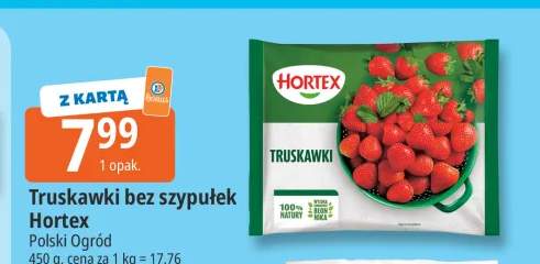 Truskawki bez szypułek Hortex