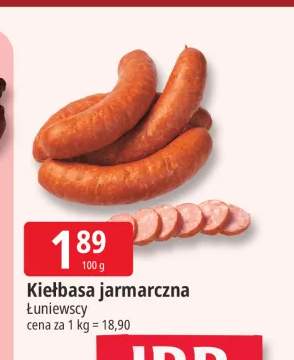 Kiełbasa jarmarczna Łuniewscy