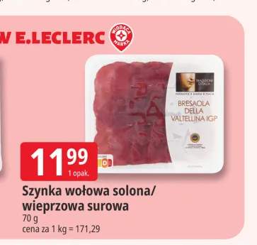 Szynka wołowa solona Tradizioni D'Italia +1 wariant