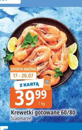 Krewetki gotowane 60/80 Scapmaree