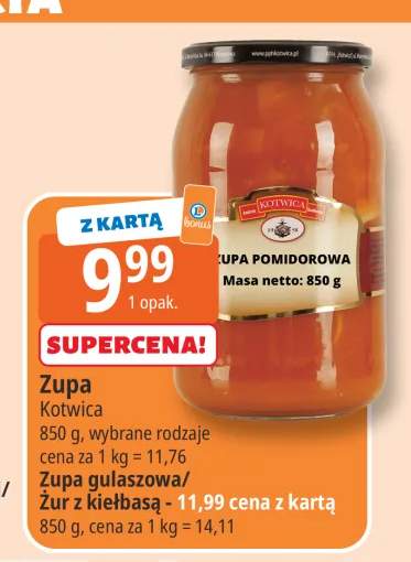 Zupa pomidorowa Kotwica +2 warianty