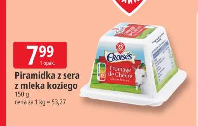 Piramidka z sera z mleka koziego Croisés