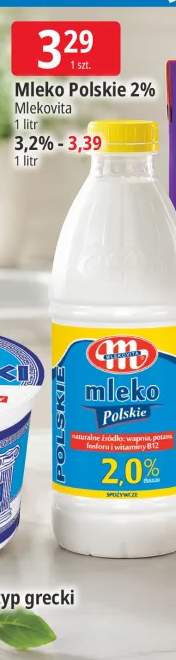Mleko Polskie 3,2% Mlekovita