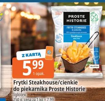 Frytki Steakhouse do piekarnika Proste Historie +1 wariant