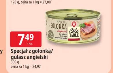 Gulasz angielski Côté Table