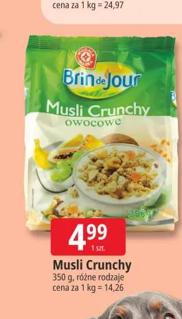 Musli Crunchy owocowe Brin de Jour