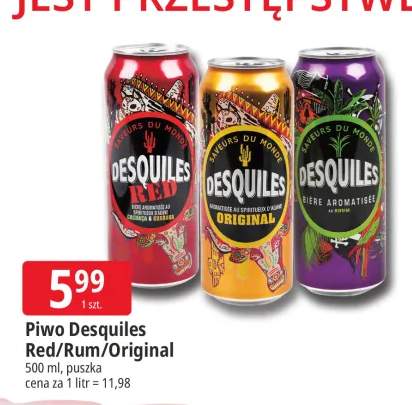 Piwo Desquiles Red +2 warianty