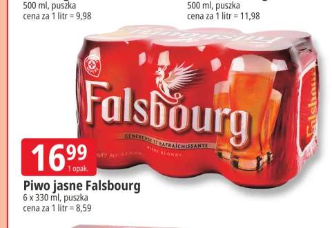 Piwo jasne Falsbourg 6-pak 330 ml