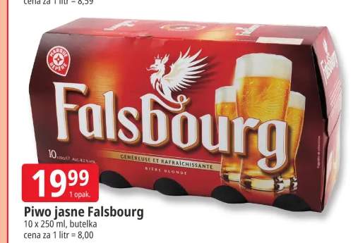 Piwo jasne Falsbourg 10-pak 250 ml