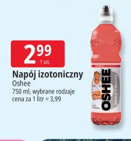 Napój izotoniczny Oshee
