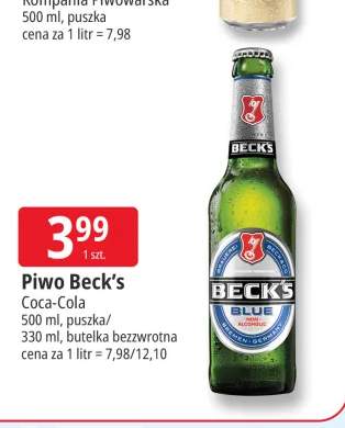 Piwo Beck's +1 wariant
