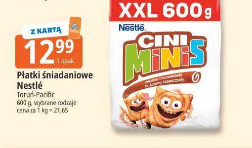 Płatki śniadaniowe Nestlé Cini Minis
