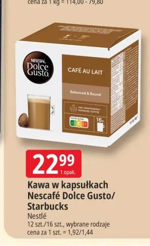 Kawa w kapsułkach Starbucks