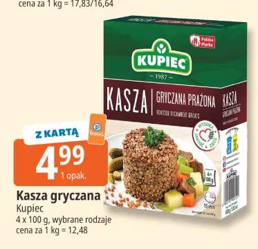 Kasza gryczana prażona Kupiec