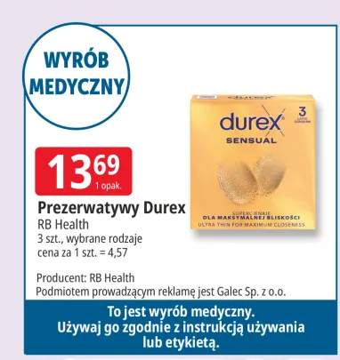 Prezerwatywy Durex Sensual