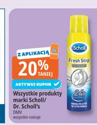 Produkty marki Scholl/Dr. Scholl's DMV +1 wariant
