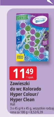 Zawieszki do wc Kolorado Hyper Clean