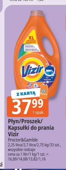 Płyn do prania Vizir +2 warianty