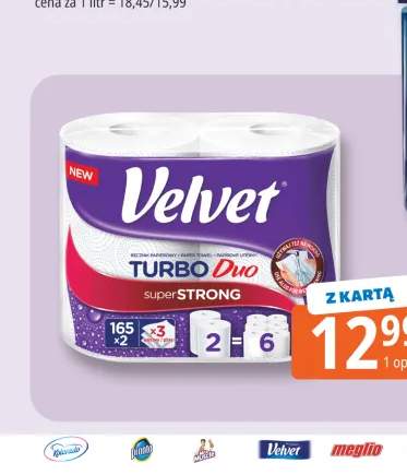 Ręcznik papierowy Velvet Turbo Duo